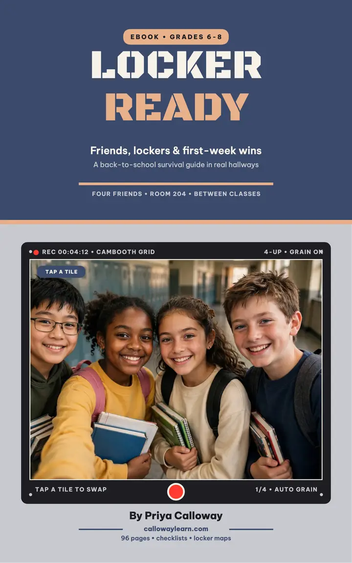 Locker Ready webcam school guide template