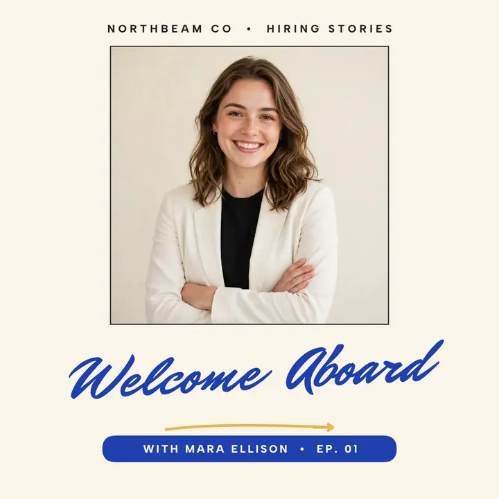 Welcome Aboard with Mara Ellison signature cover template