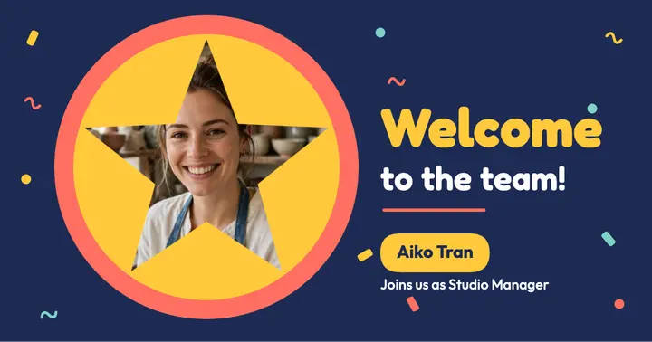 Welcome to the team post template
