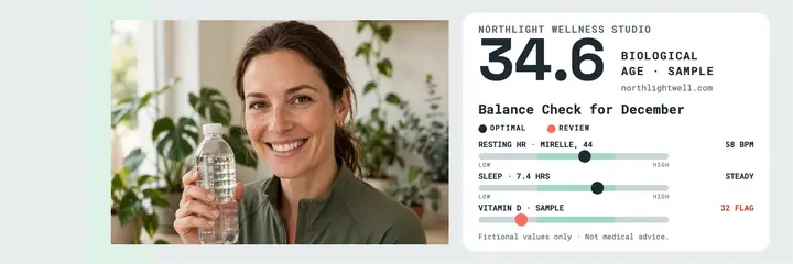 Northlight Balance Check range card header template