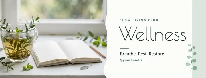 Wellness cover template