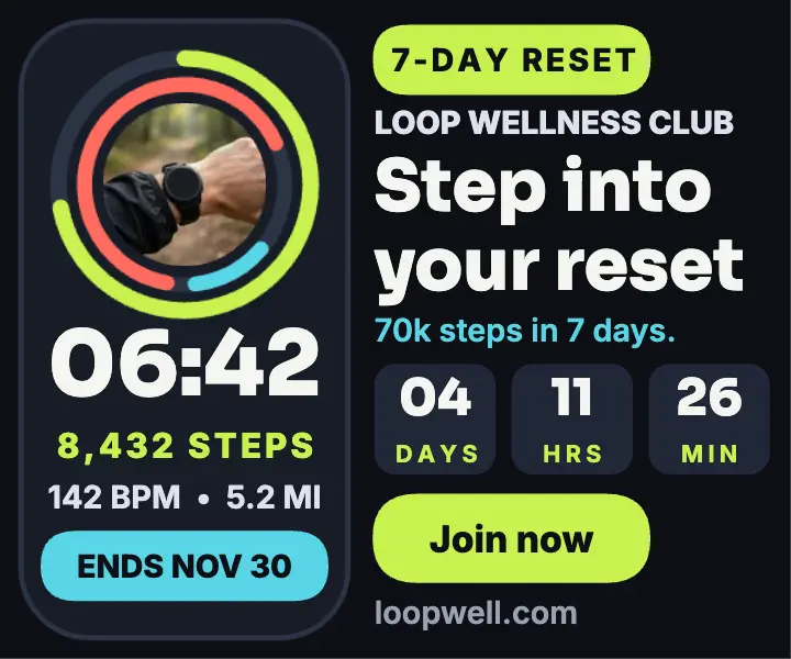 Loop 7-day step reset watch ad template
