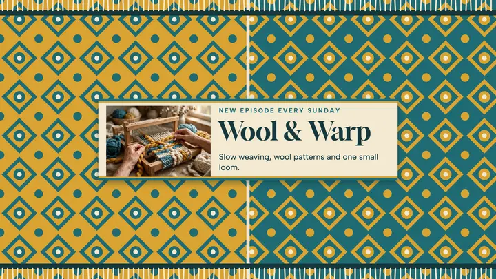 Wool & Warp channel banner template