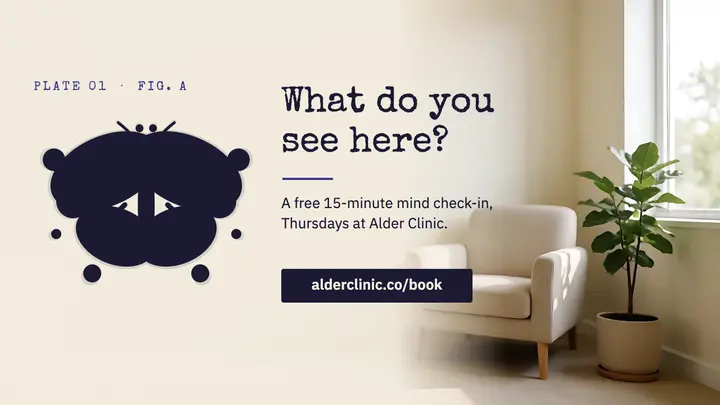 Alder Clinic what do you see thumbnail template
