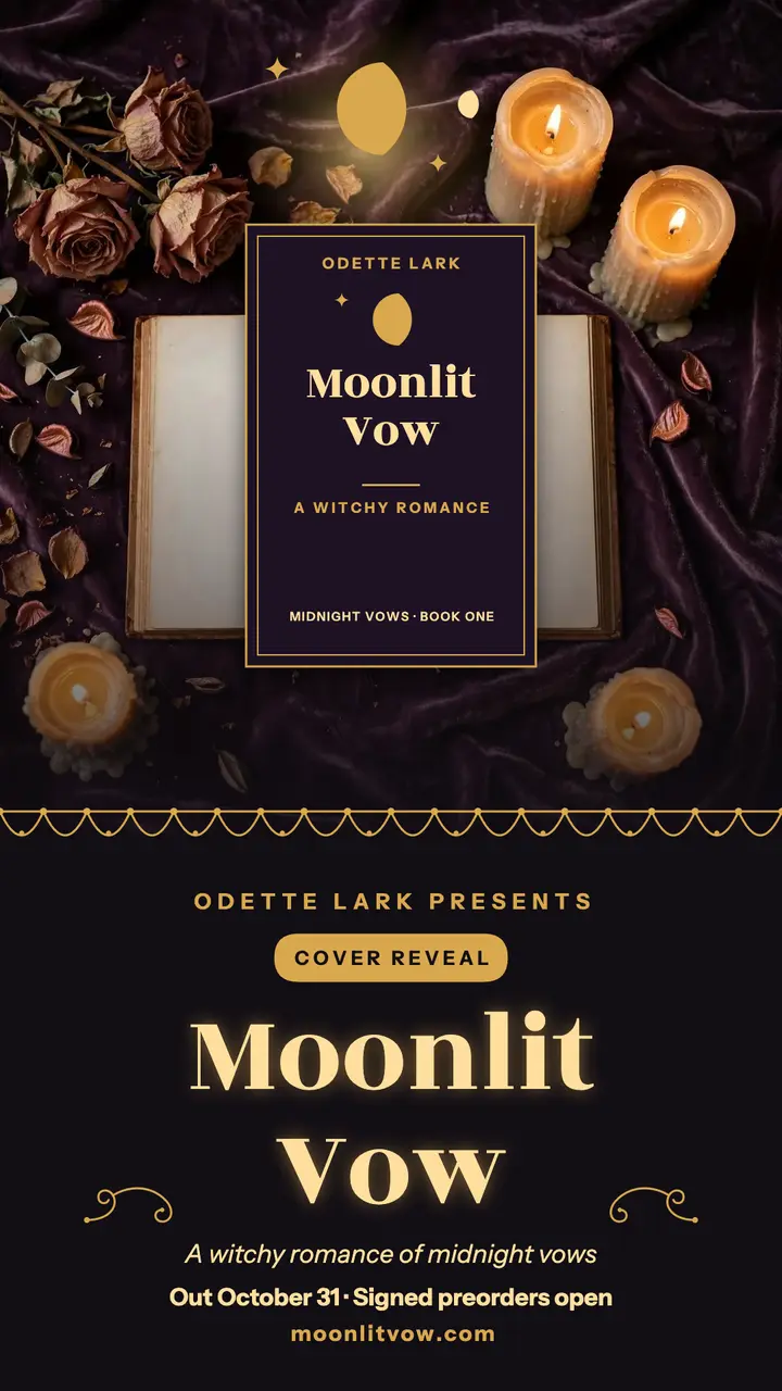 Moonlit Vow whimsigoth cover reveal story template