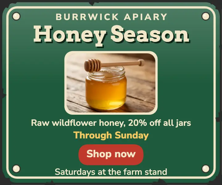 Honey season sale ad, enamel tin sign template