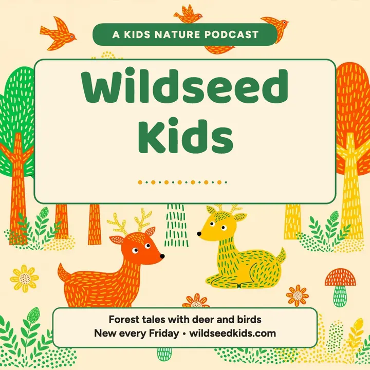 Wildseed Kids eco podcast cover template