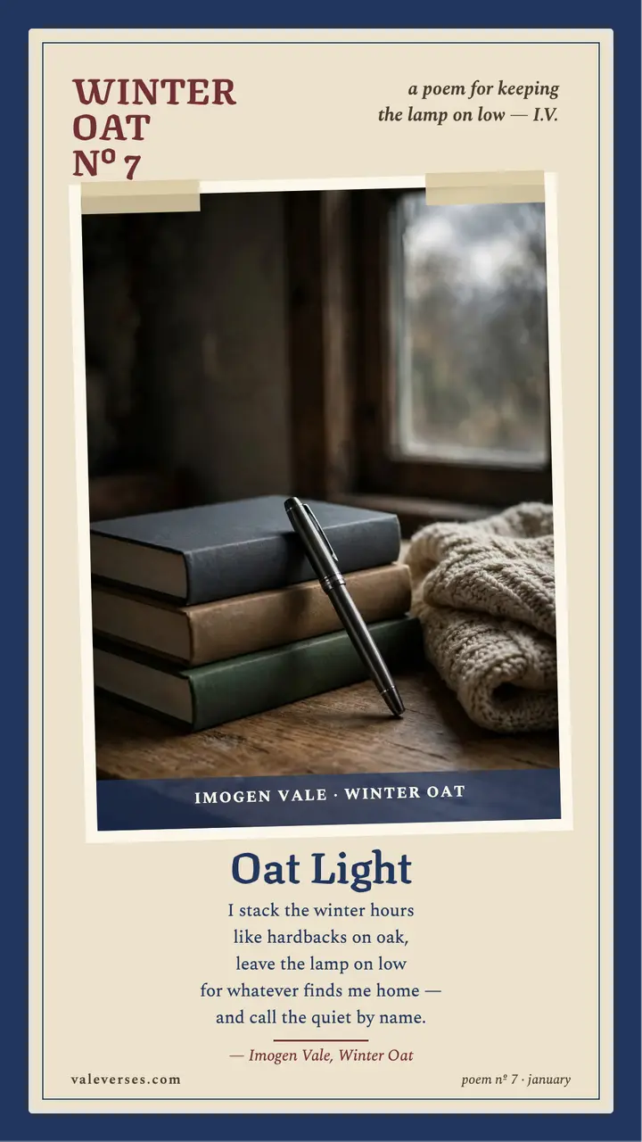 Window light verse story template