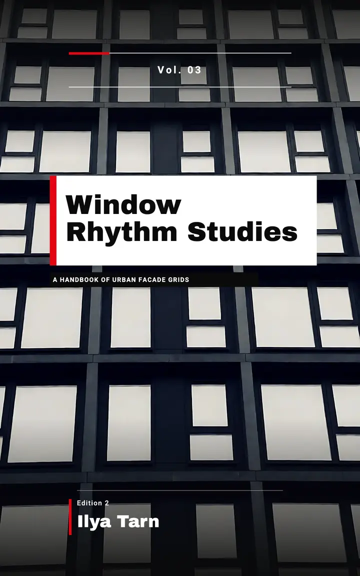 Window Rhythm Studies design handbook ebook cover template