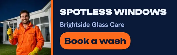 Brightside window wash flash banner: window cleaning mobile banner template