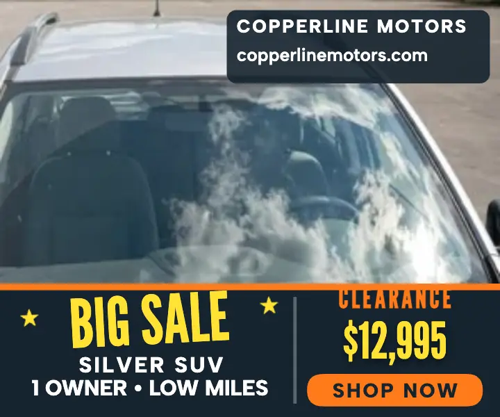 Copperline clearance SUV marker ad template