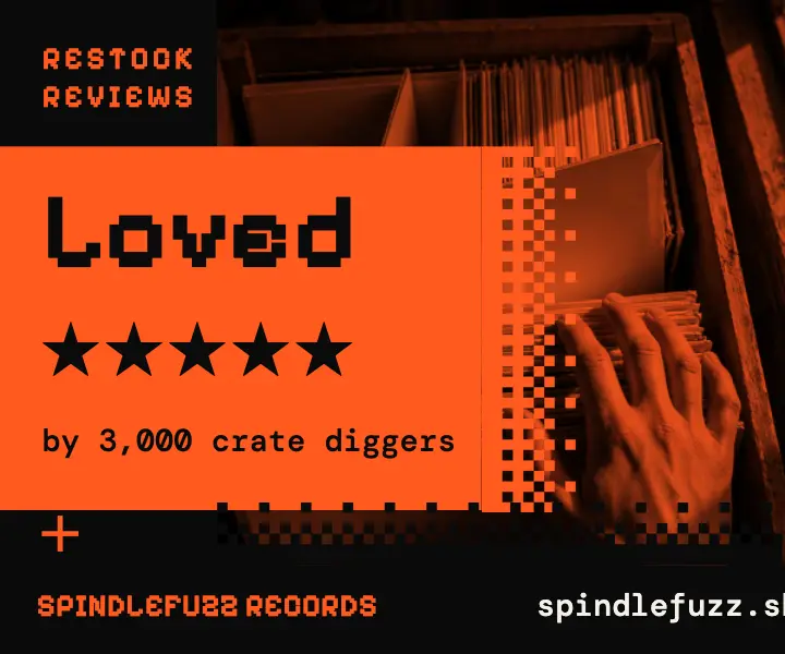 Spindlefuzz Records restock reviews dither ad template