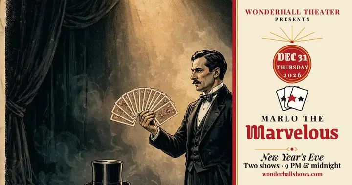 Wonderhall New Year's Eve magic post template