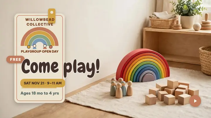 Willowbead playgroup open morning thumbnail template