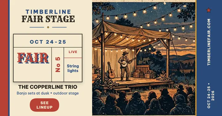 Timberline Fair Stage lineup post template