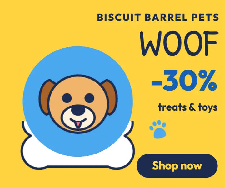 WOOF pet sale ad template