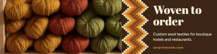 Zoravine Loomwork woven to order banner template