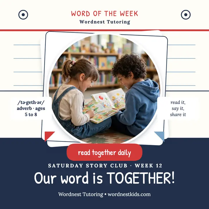 Wordnest word of the week card template