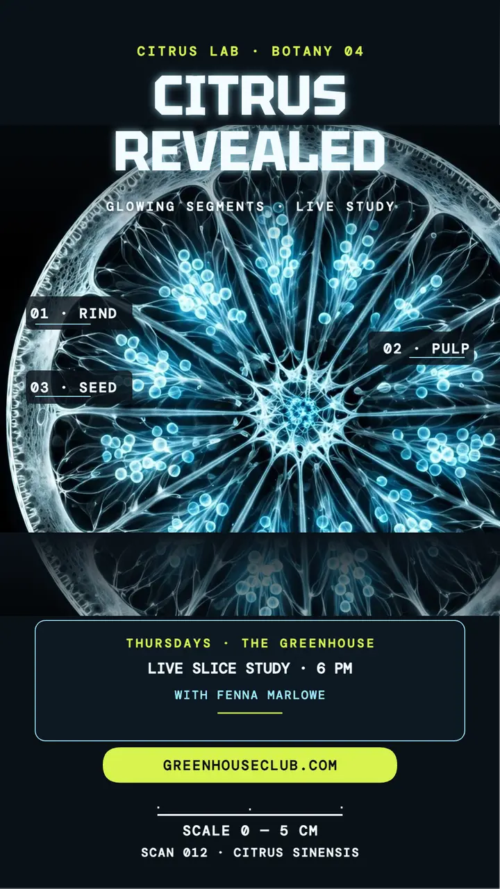 Citrus Lab x-ray citrus story template