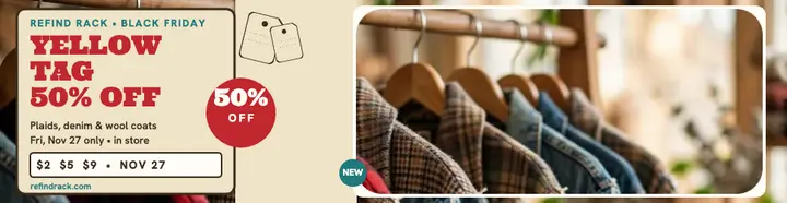Refind Rack yellow tag sale billboard template