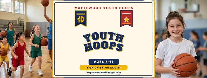 Maplewood Youth Hoops signup cover template
