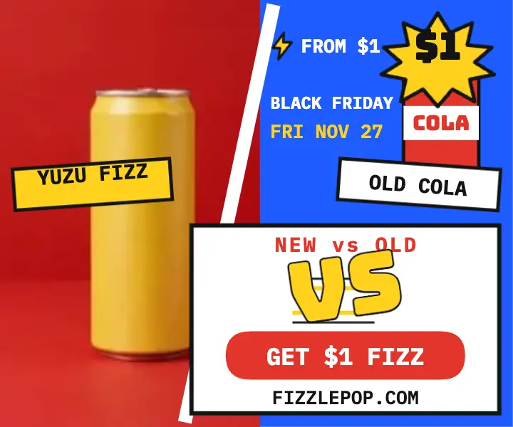 Fizzlepop Yuzu Fizz versus cola ad template