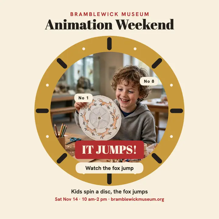 Bramblewick zoetrope fox workshop post template