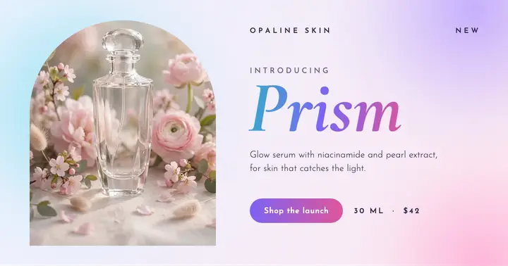 Prism glow template