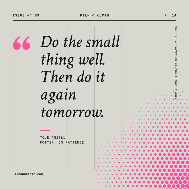 Zine halftone quote post template