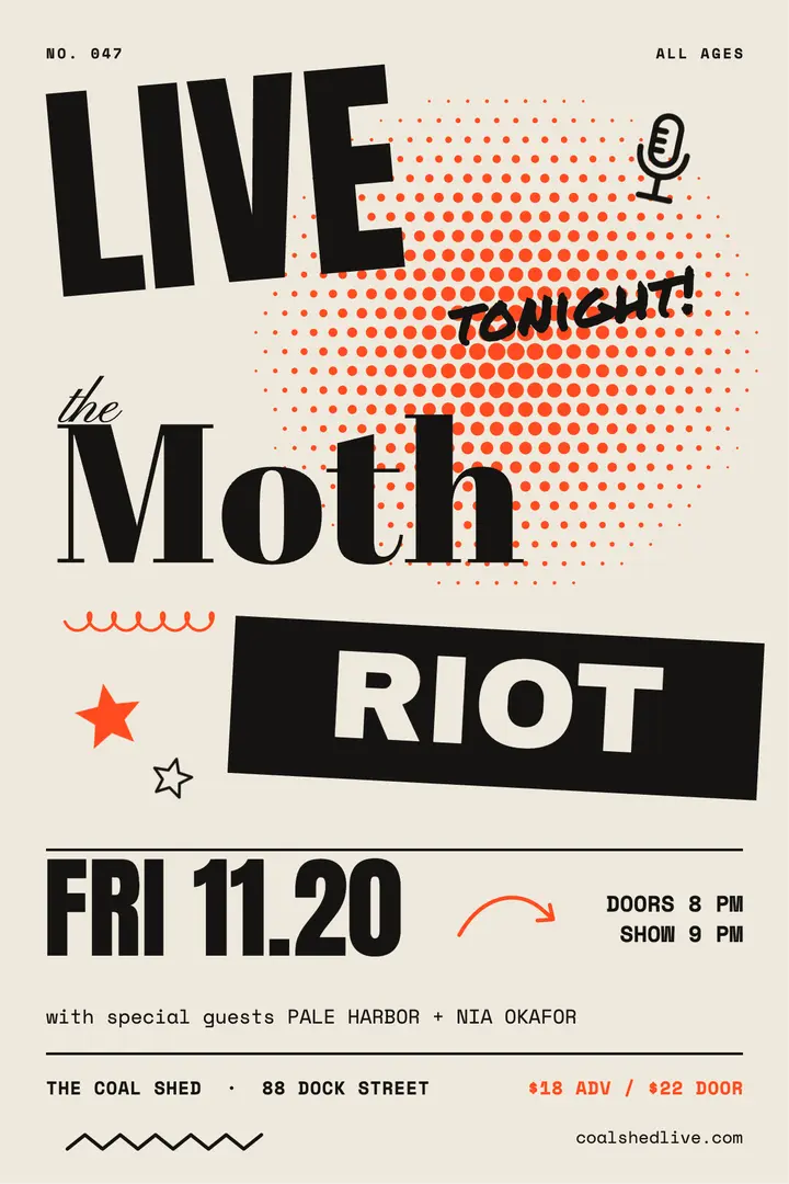 Gig night, live template