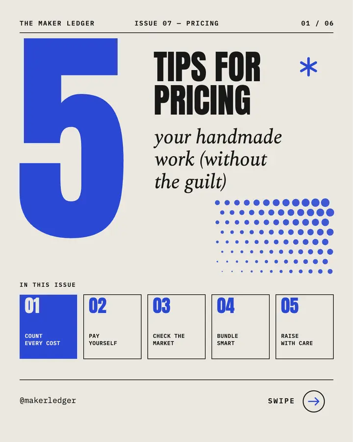 Pricing notes template