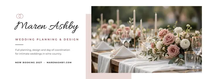 Dusty rose wedding planner cover template
